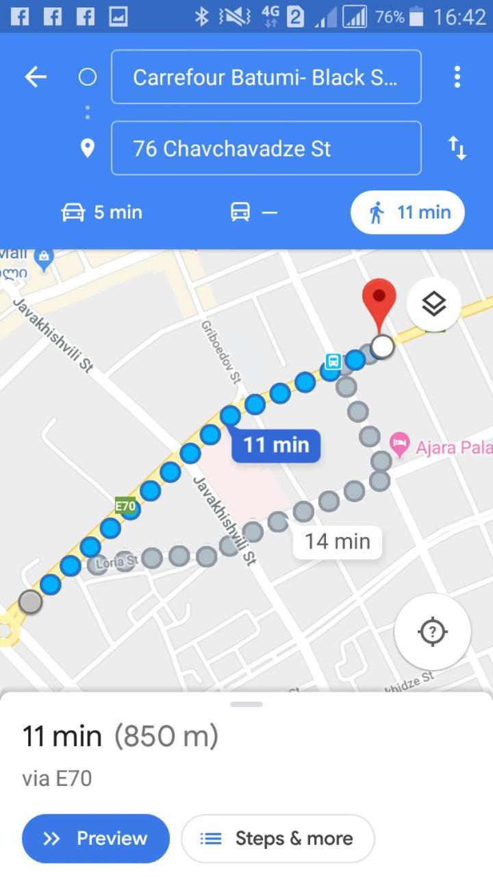 Batumi-Cozy Apartment Ngoại thất bức ảnh